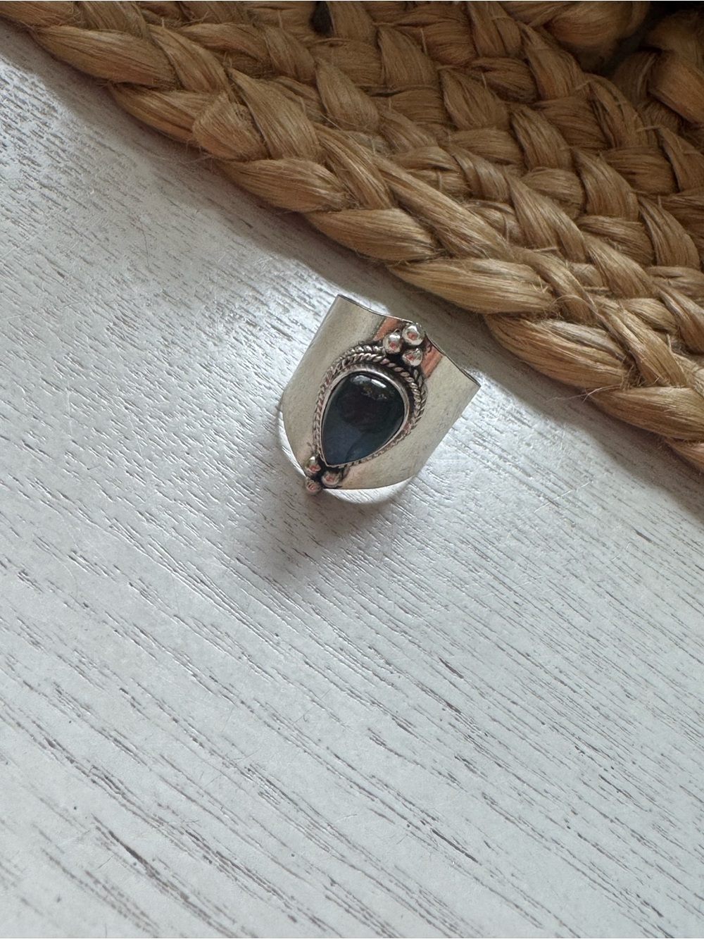 🤩 925 LABRADORITE RING - Picture 7 of 9